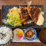 アジフライ定食