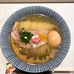 鯛塩らぁ麺味玉(鯛塩そば 灯花 アトレ上野店)