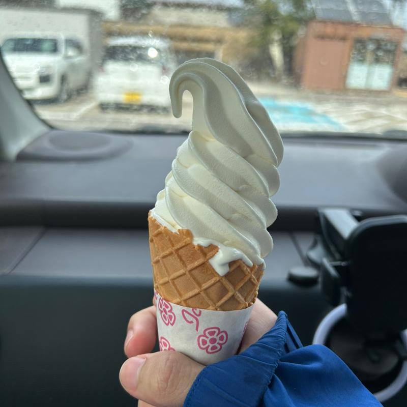 のだ塩ソフト(道の駅のだ ソフトクリーム販売所)