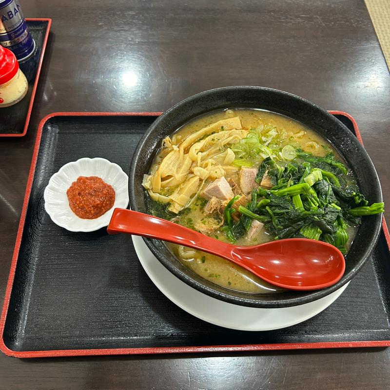 にんにく味噌ラーメン(麺屋 ももすけ)