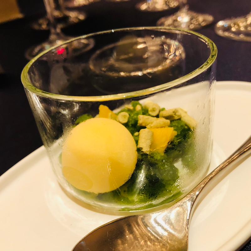 熊本産不知火のソルベ(Viridis)