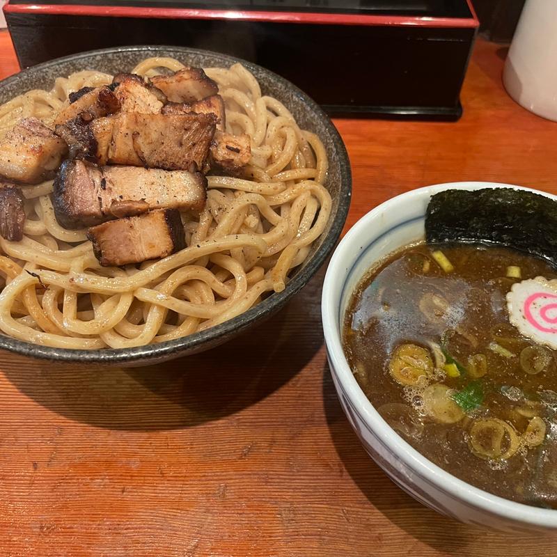 お肉とお魚のつけめん(自家製麺 えなみ)