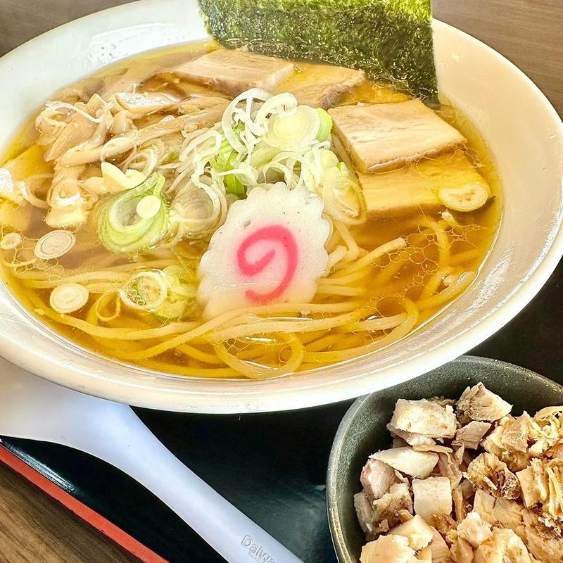 三代目中華そば 肉増し 中(ラーメン405)