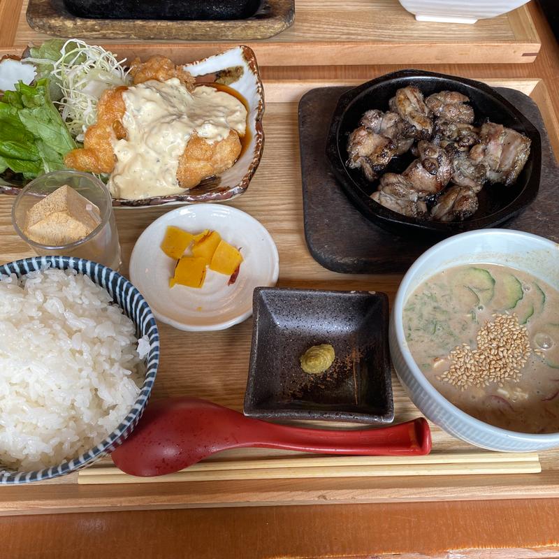 宮崎ひなた御膳(宮崎料理 万作 大名古屋ビルヂング店)