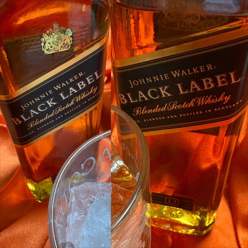 Johnnie Walker・BLACK LABEL 12 ・200 ml(ファミリーマート 南万騎が原／Ｓ店)