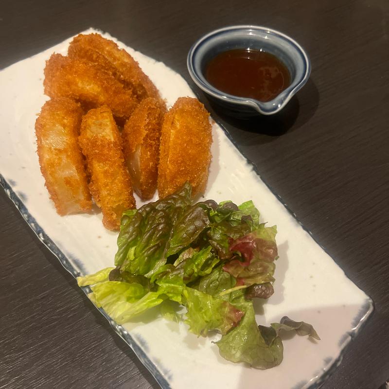 新玉ねぎフライ(魚介料理海)