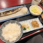 目黒のさんま塩焼き(目黒のさんま 菜の花 茶屋坂本店)