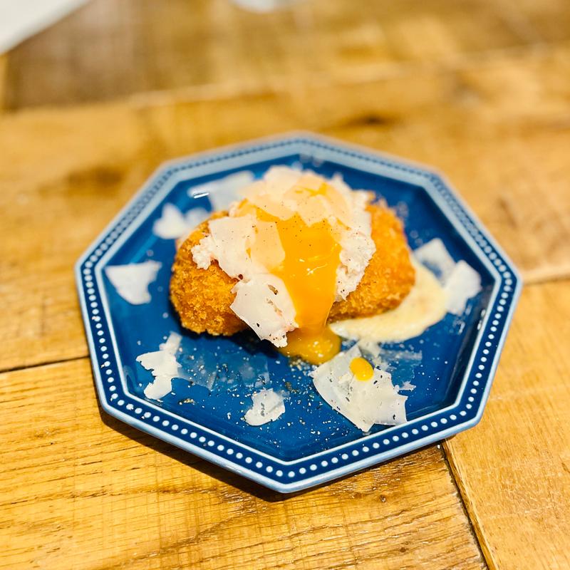 カニボナーラころっけ(スシブヤ 渋谷ストリーム)