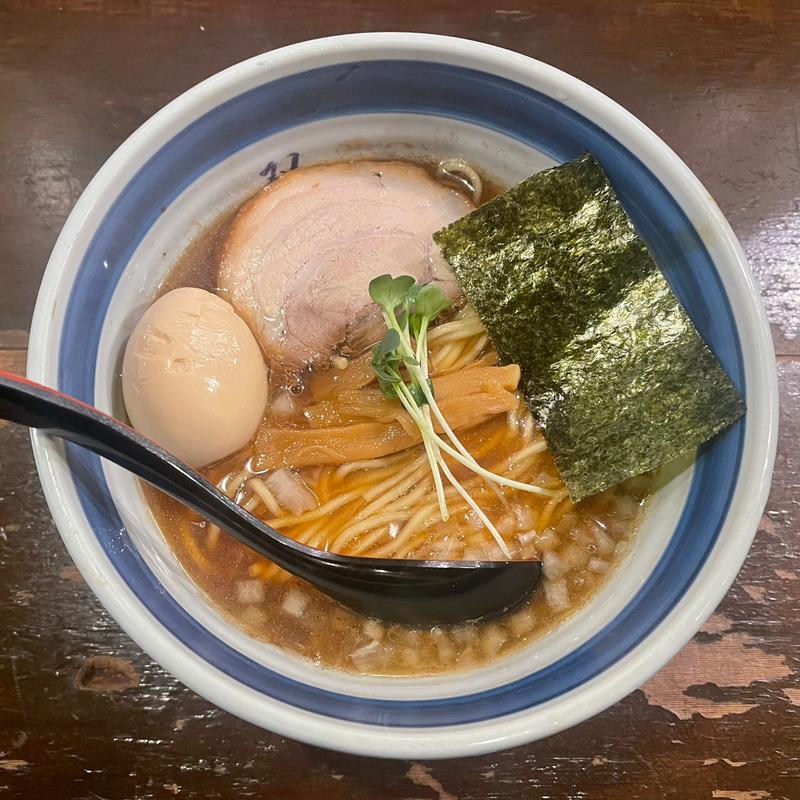 味玉双麺ラーメン（醤油）(双麺 門前仲町店)