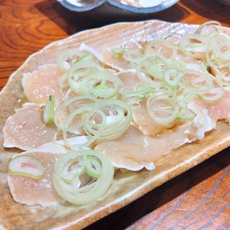 笹身のたたき(居酒屋 肴や （こうや）)