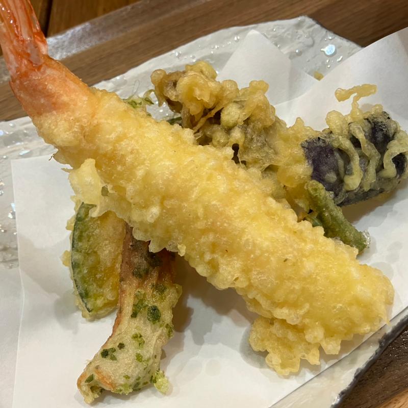 天ぷら盛り合わせ(SOBA cafe dining TAKIHAMA（そば たきはま）)