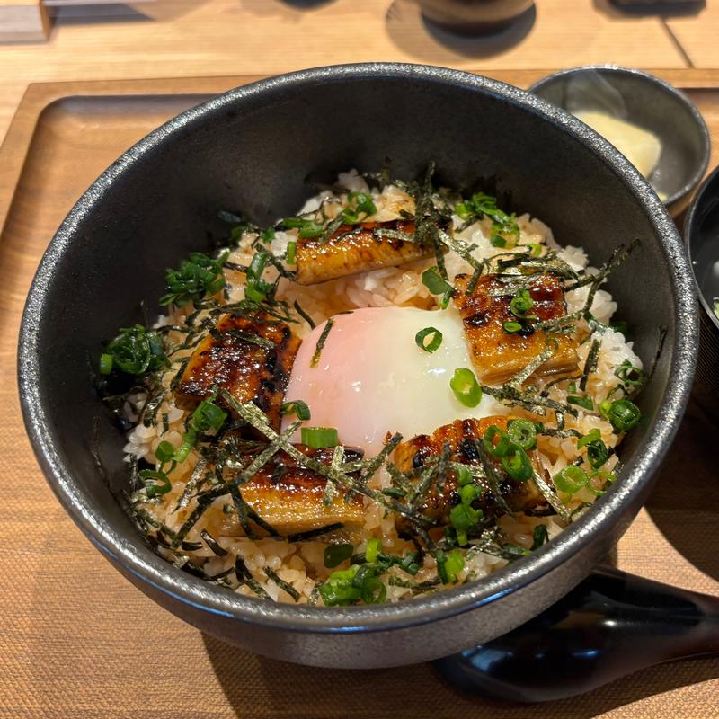 国産うな玉丼(薪焼うなぎ 銀座おのでら)