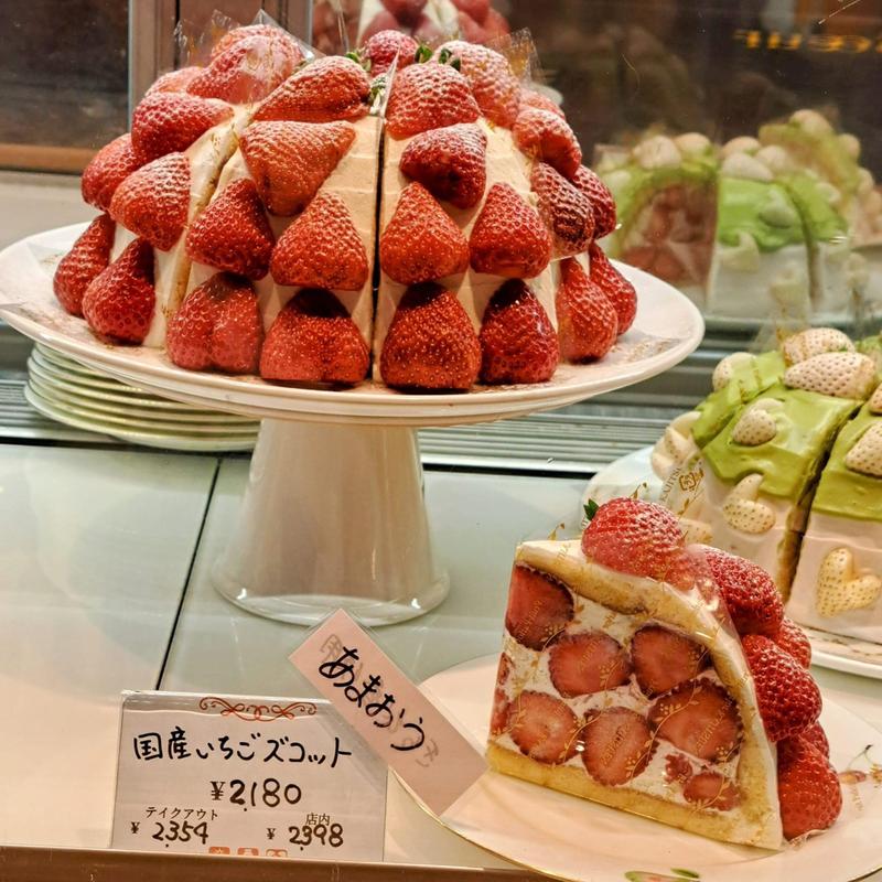 国産いちごズコット(果実園リーベル 目黒店)