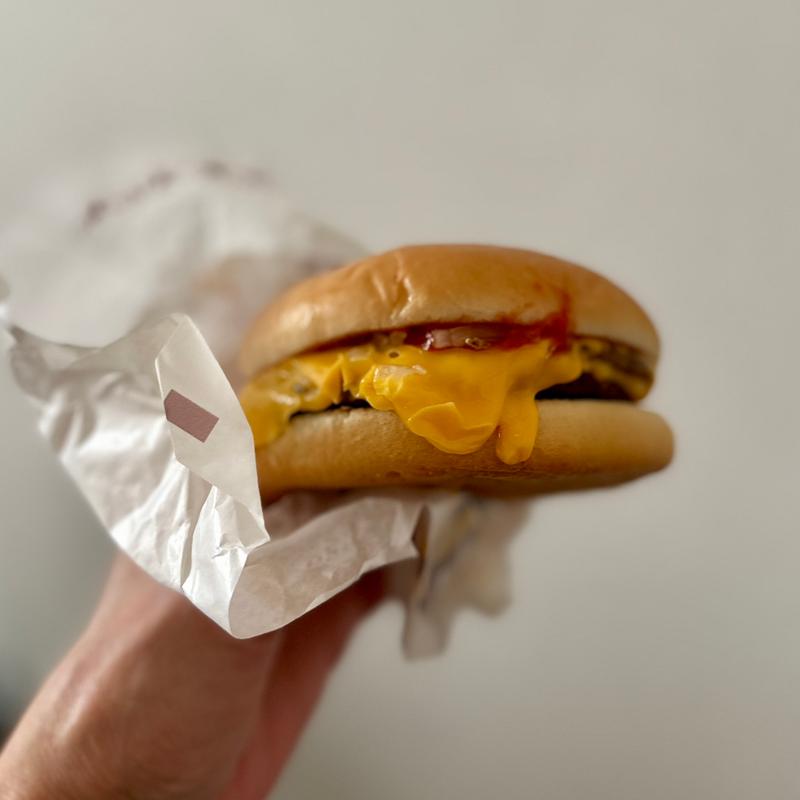 ダブルチーズバーガー(マクドナルド 曳舟店)