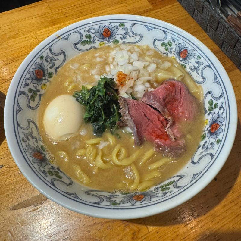 すごい煮玉子煮干しラーメン(ビーフキッチンスタンド 新橋店)