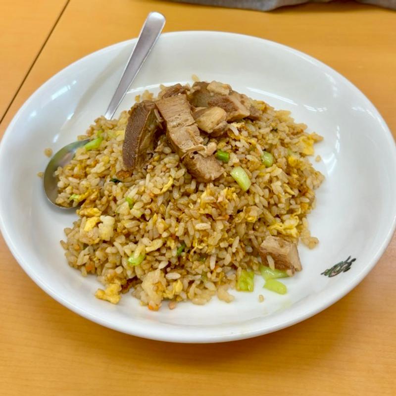 角煮チャーハン＋半ラーメン(全家福)