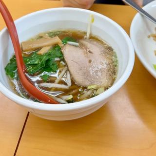角煮チャーハン＋半ラーメン