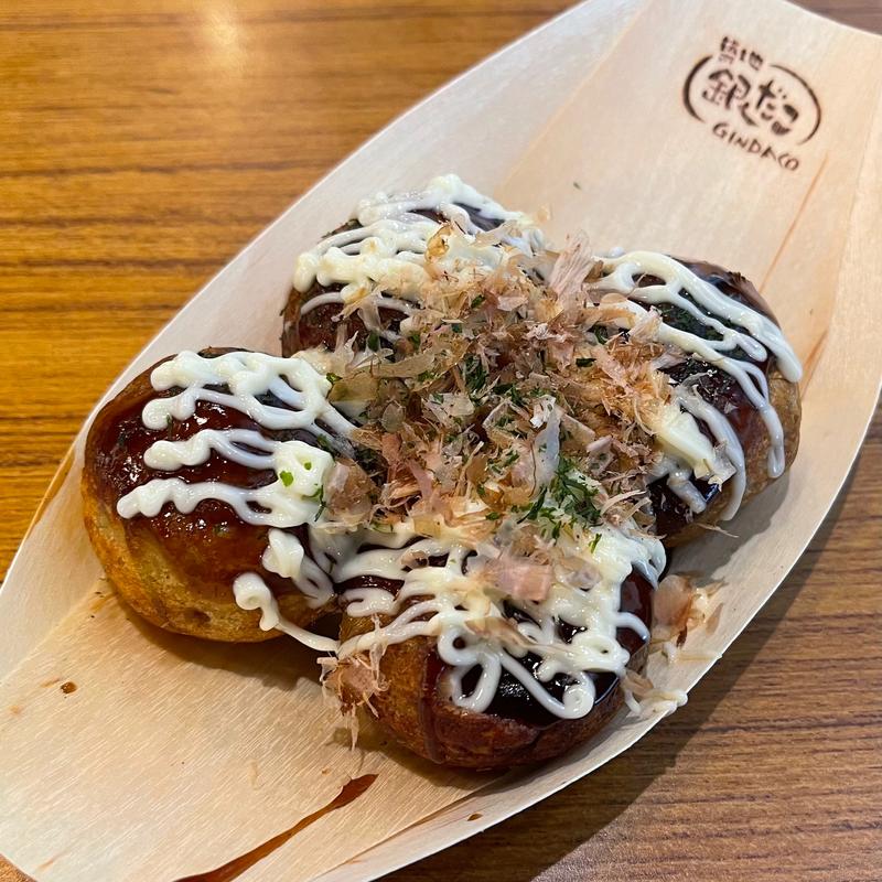 ソースたこ焼き（4個）(築地銀だこ)