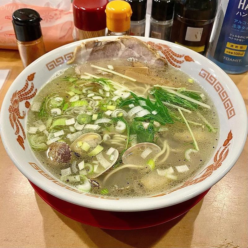 あさり塩ラーメン(こてつ家)