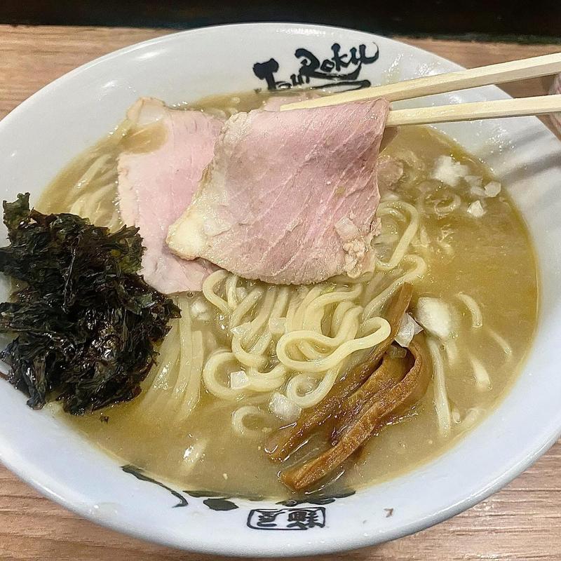冷製煮干しそば(麺屋 丈六)