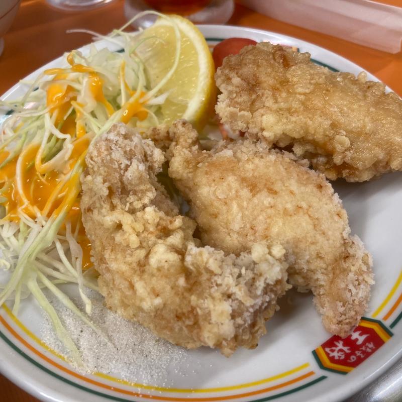 鶏の唐揚げ（ジャスト）(餃子の王将 府庁前店 )