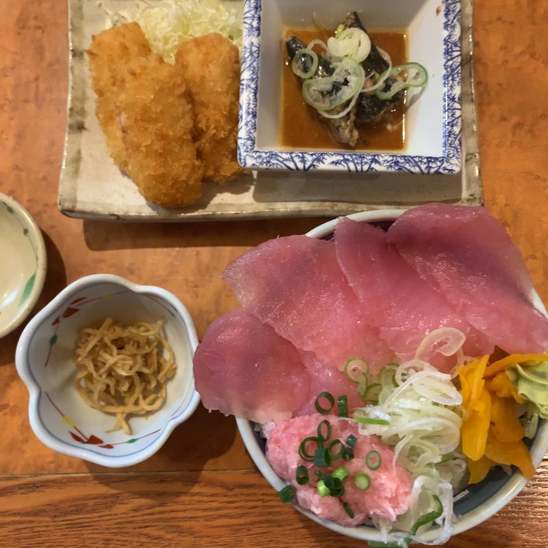 漁師の昼メシ(埼玉漁港の海鮮食堂そうま水産上尾店)