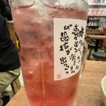 男梅サワー　メガジョッキ