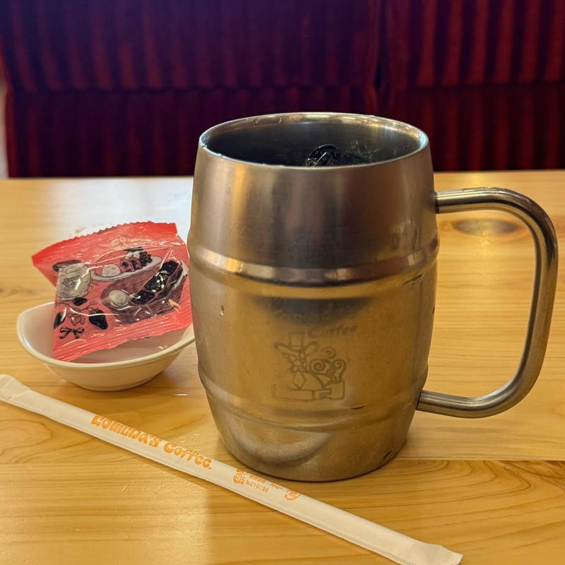 アイスコーヒー(たっぷりサイズ)(コメダ珈琲店 昭和橋店)