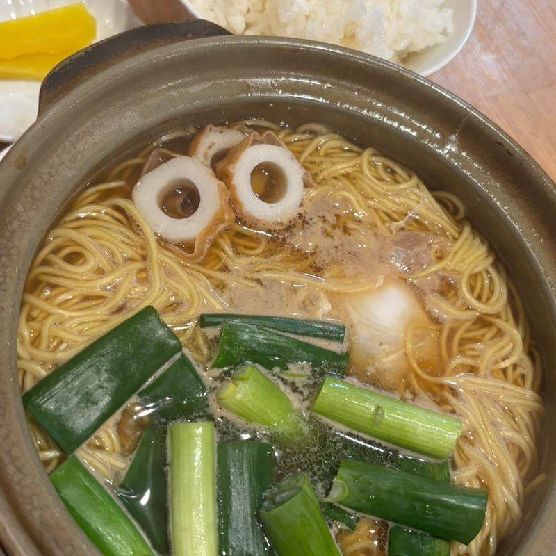 鍋焼きラーメン(谷口食堂)