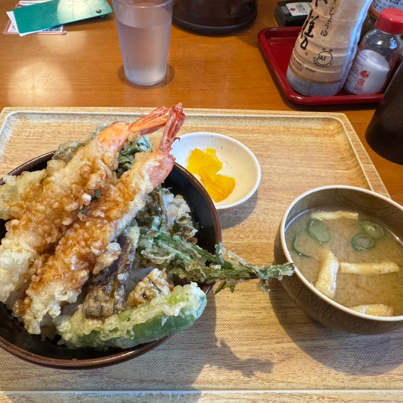 上天丼(大衆食堂 定食のまる大 飯田橋西口店)