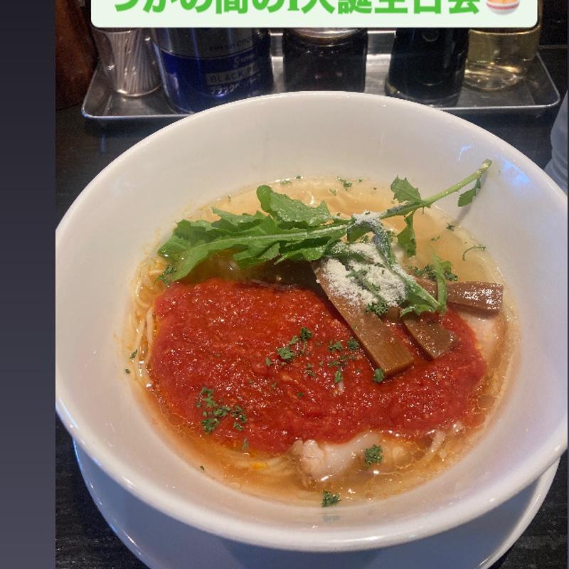 トマト辛麺(柳麺まる重)