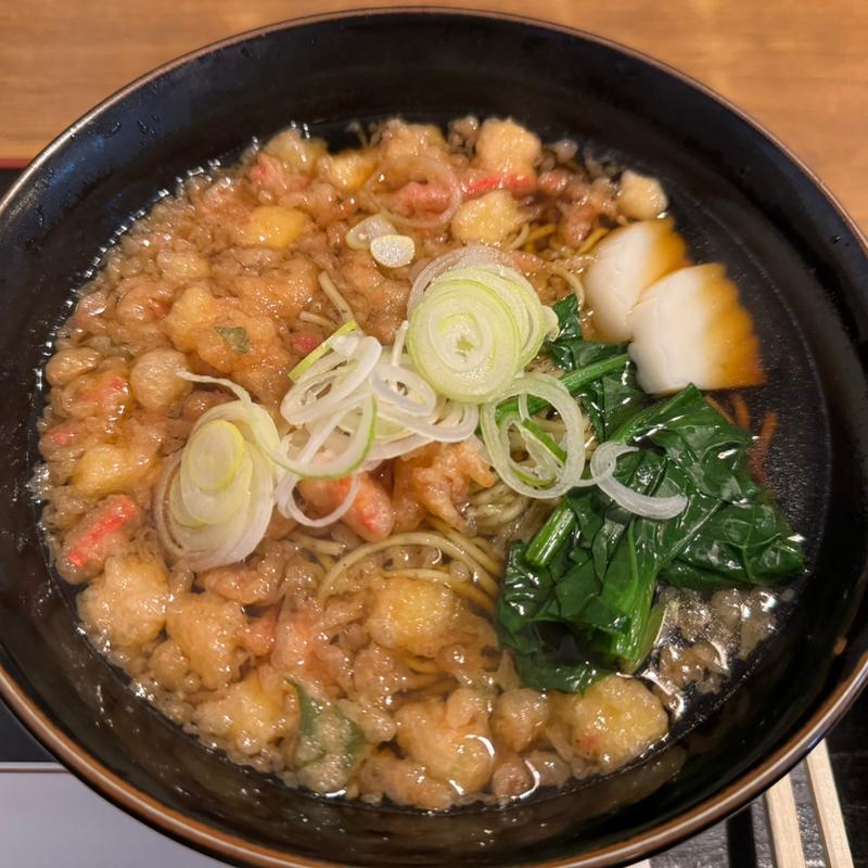 たぬきそば：大盛(更科大黒 )