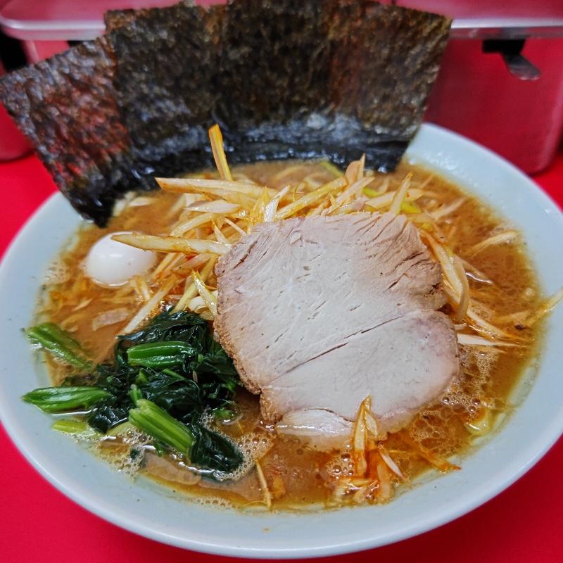 醤油ねぎラーメン(ラーメン壱六家 磯子本店)