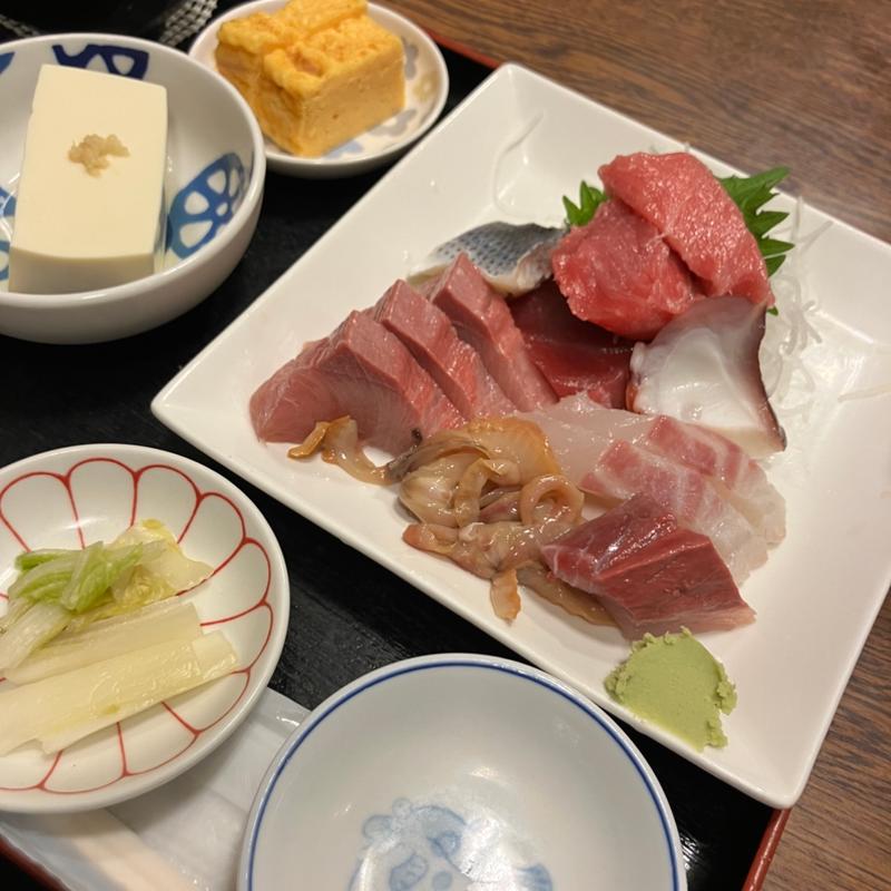 刺身定食(魚料理 魚さだ)