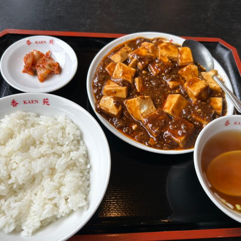 麻婆豆腐定食(香苑 )
