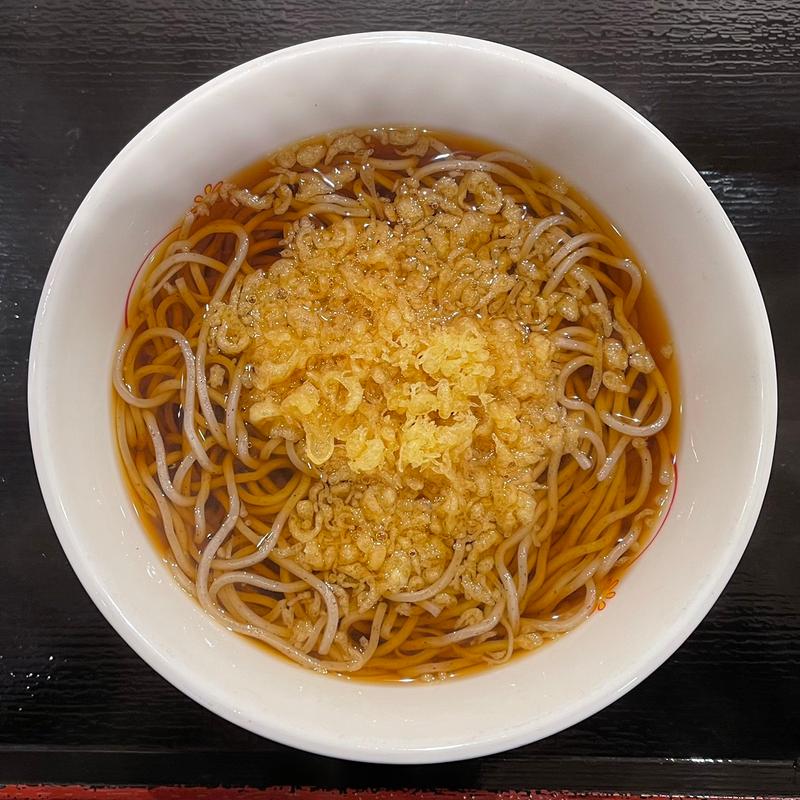 たぬきそば(いろり庵きらく シャポー船橋)