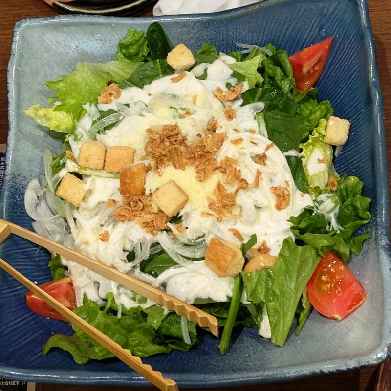 新鮮野菜のシーザーサラダ(山内農場 南町田グランベリーパーク口駅前店)