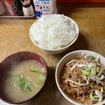 豚みそ煮定食