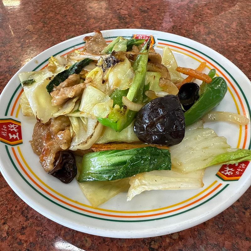 野菜炒め(ジャストサイズ)(餃子の王将 外環藤井寺店)