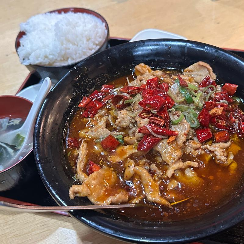 週替り定食4(中華料理 食味鮮)