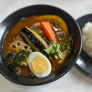 美瑛豚ハンバーグスープカレー
