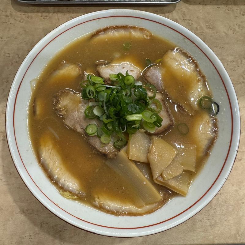 中華そば肉入り(並)(中華そば がっつ)