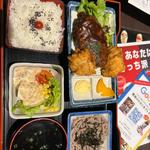 白老牛ハンバーグ御膳(炭火居酒屋 炎 札幌駅北口店)