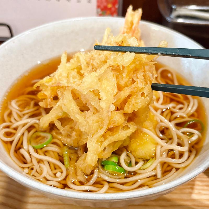 かき揚げ(食堂あおい)