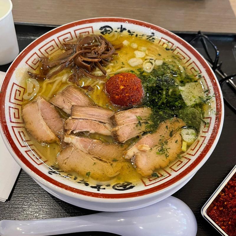 山形辛味噌ラーメン(中華そば専門 田中そば店 ダイバーシティ東京店)