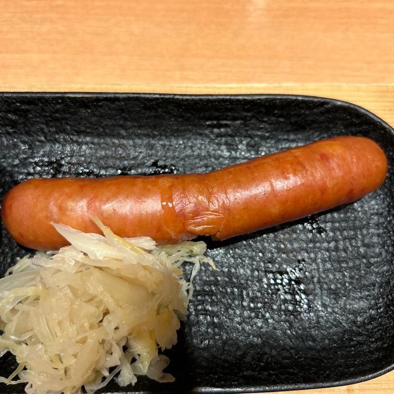 あらびきソーセージ(ヱビスバー 札幌アピア店 (YEBISU BAR Sapporo Apia))