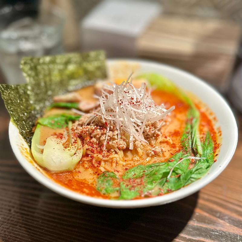 タントンメンカタメカラメノリタマハンハンゴハンハンブン(天虎)