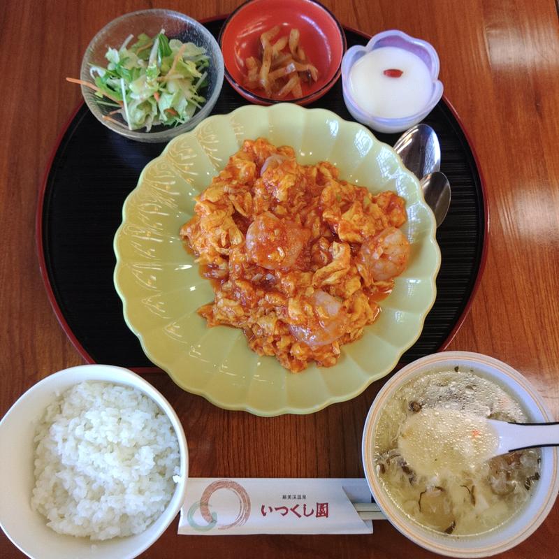 えびたま定食(本格中華レストラン 泉饗)