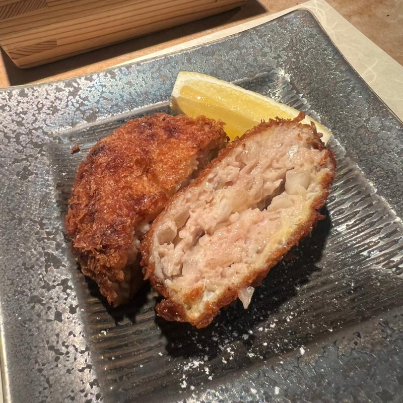 新玉ねぎのジューシーメンチカツ(酉こう )