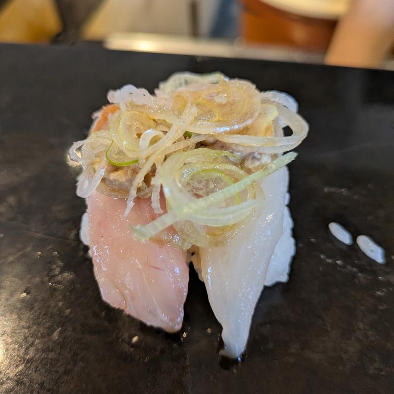 かわはぎ肝のせ(別館 立ち食い弁慶)